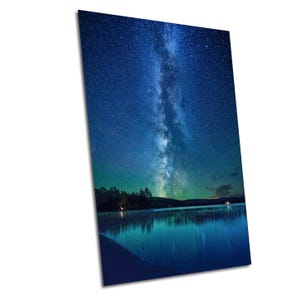 Adirondacks Milky Way Galaxy | Night Sky Print Fine Art Photograph Framed Canvas Metal Acrylic Home Office Wall Art Photographic Gift
