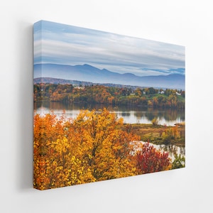 Fall Art-New York Hudson NY Catskill Mountains Fall Foliage Catskills Photographic Gift Art-for Decorating Art-for Decorator