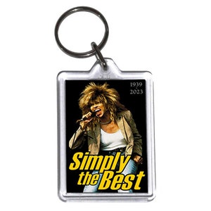 Tina Turner Simply the Best Chaveiro Comemorativo