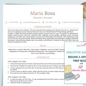 May include: A resume and interview prep book for executive assistants. The cover features a laptop with a yellow screen and a smartphone. The title is "Executive Assistant Resume & Interview Prep Book with 50 Interview Questions".