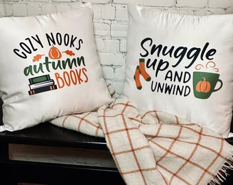 Cozy Fall Decorative Pillow Covers