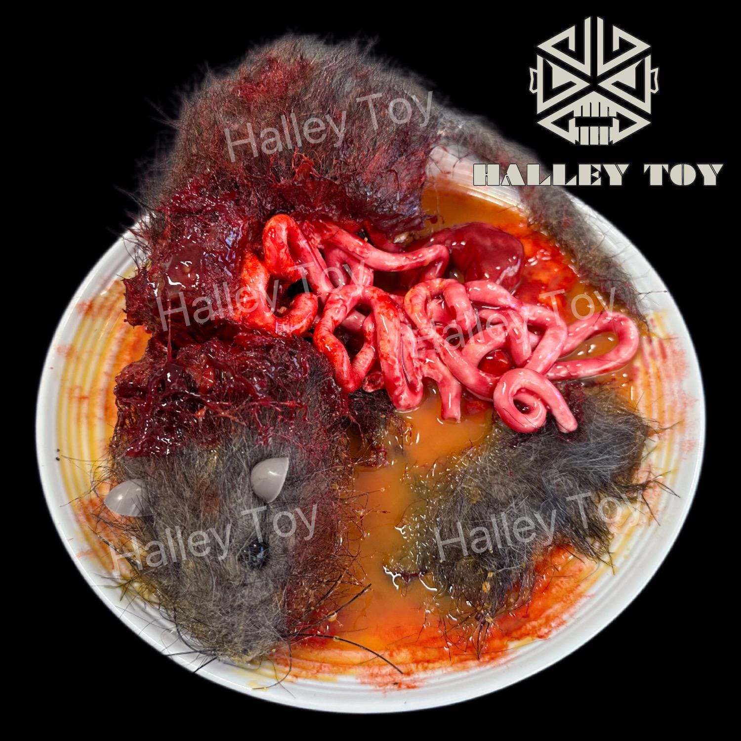 Halloween Ultra Realistic Movie Quality Plate Prop Super Nasty Gory ...