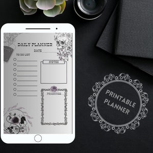 DARK UNDATED PLANNER