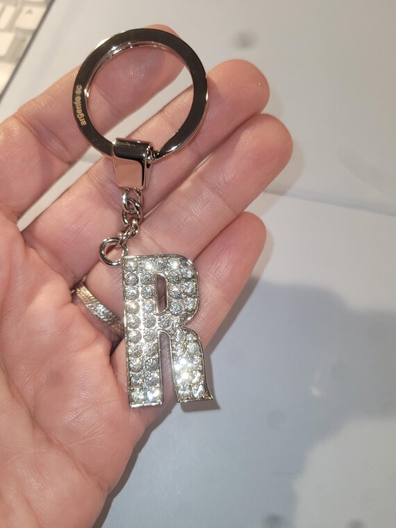 Argento SC Key Chain "R" Silver Tone - image 1