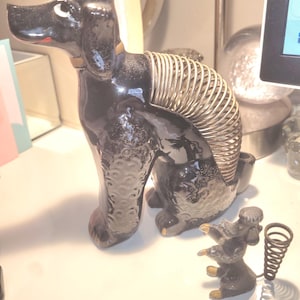 Ceramic Poodle Letter Holder - Etsy