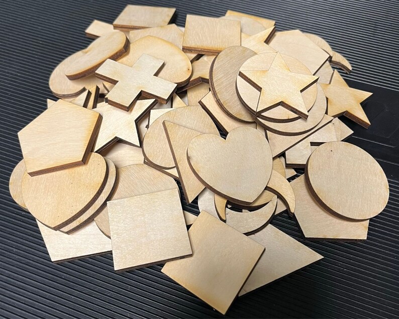 Astronaut Wood Cutouts Laser Cut Unfinished Birch Plywood Multiple ...