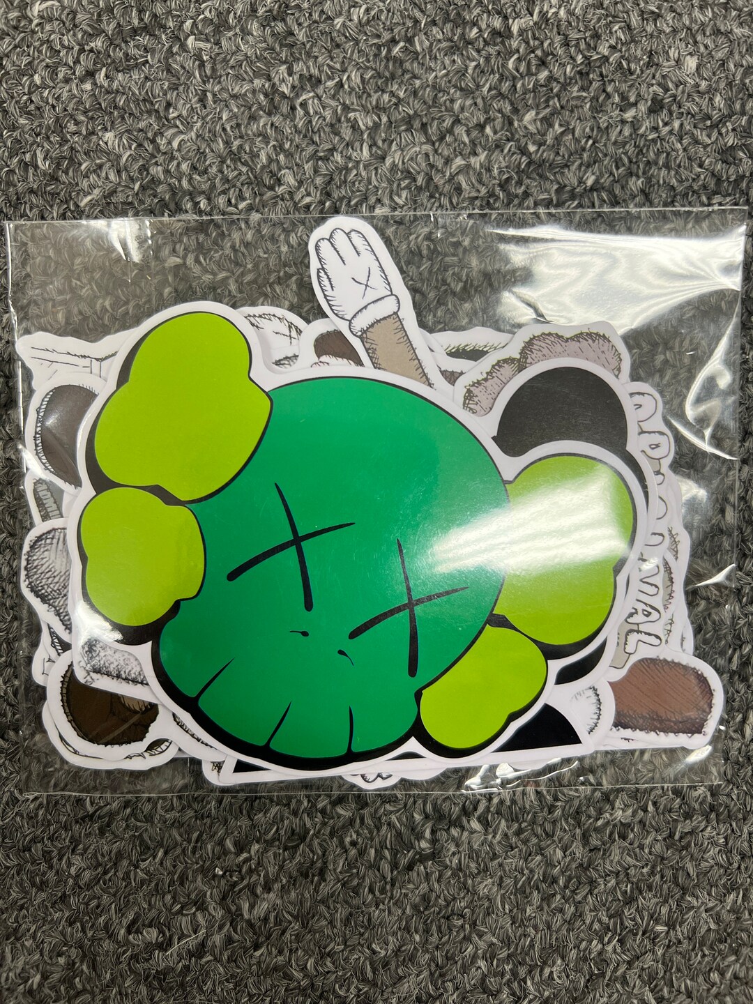 KAWS Stickers Pack 15pcs Laptop Decals Etsy