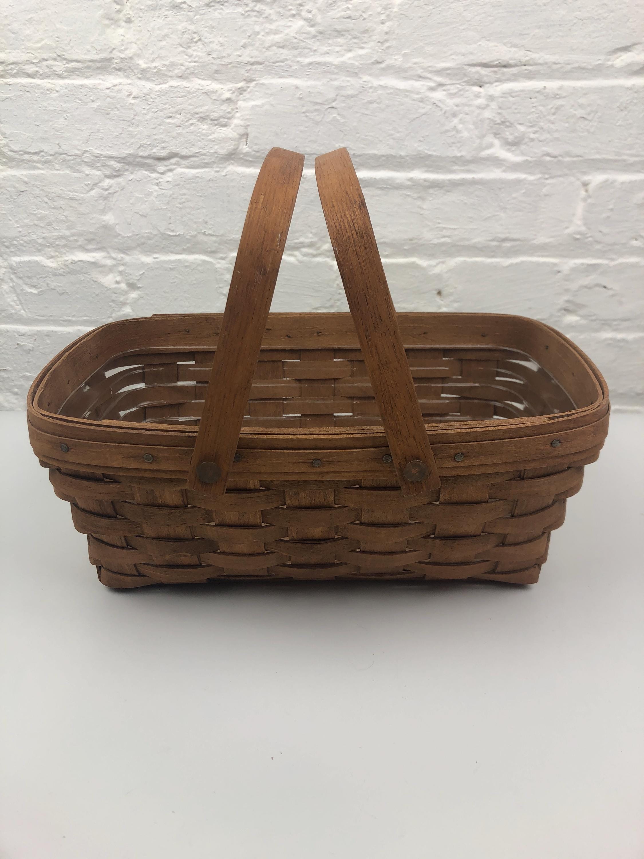 Longaberger Rectangle Basket - Etsy