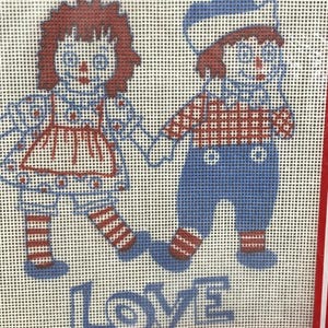 Raggedy Ann Cross Stitch Kit - Etsy
