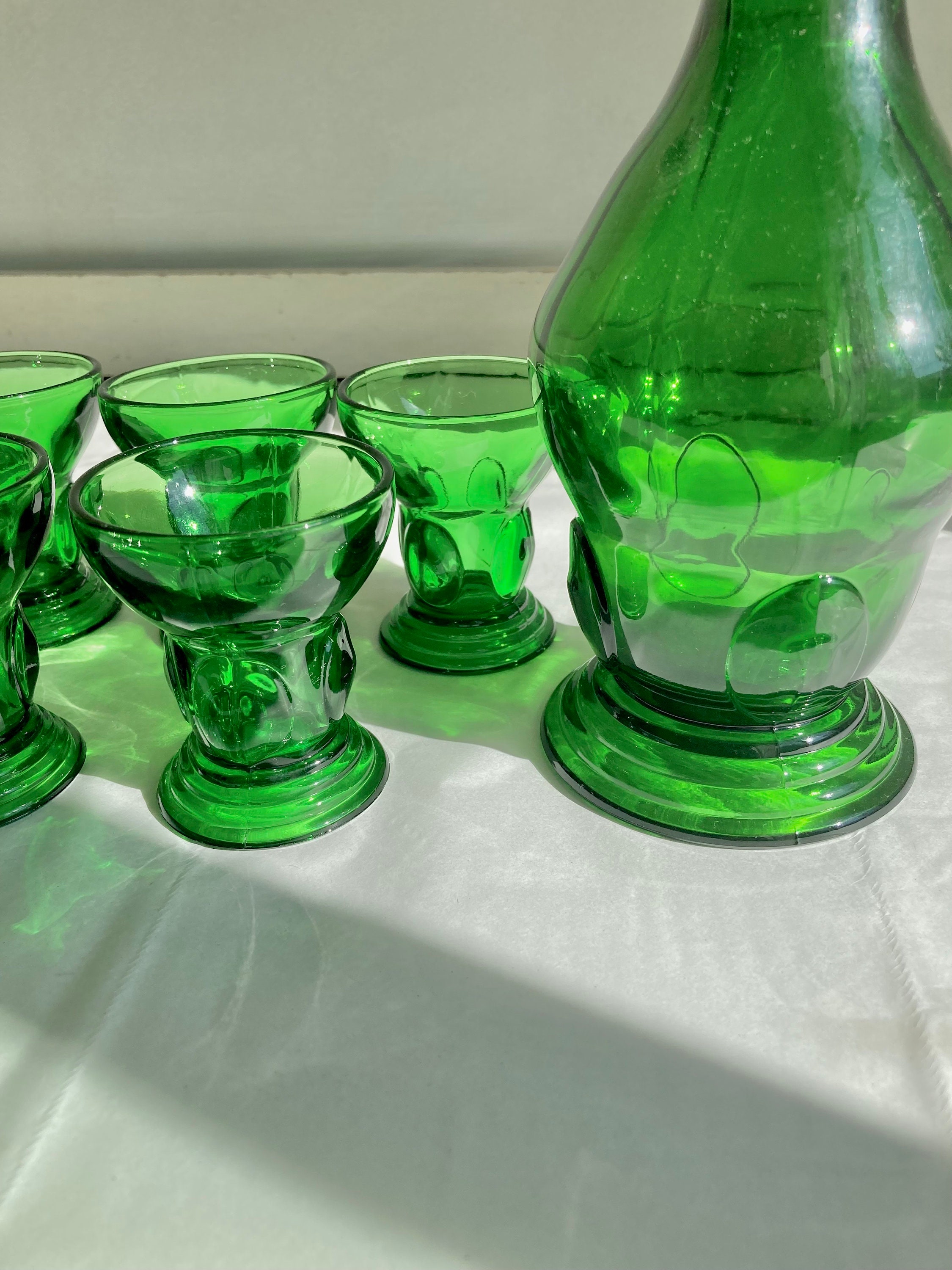 ヴィンテージ 1930年代 ニューマーティンズビル エメラルドグリーン