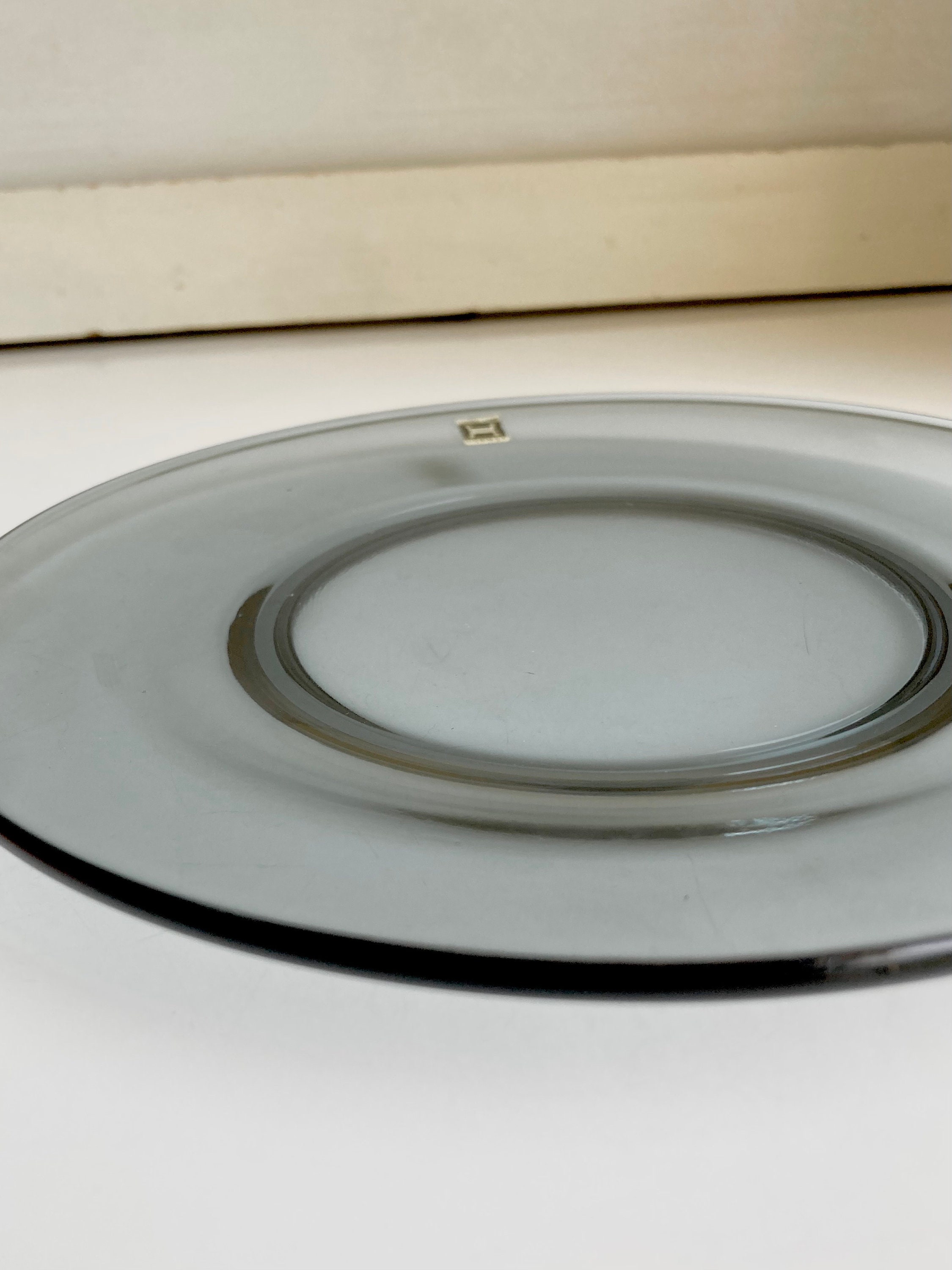 Hadeland Norway Smoke Glass 7.5