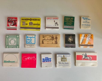 Vintage Los Angeles Matchbook: Nostalgic Restaurant & Bar Memorabilia