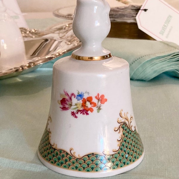 Vintage Porcelain Bell - Bareuther Waldsassen for Danbury Mint