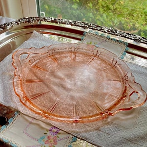 Vintage Jeanette Cherry Blossom Pink Depression Glass Choose from 11 image 6