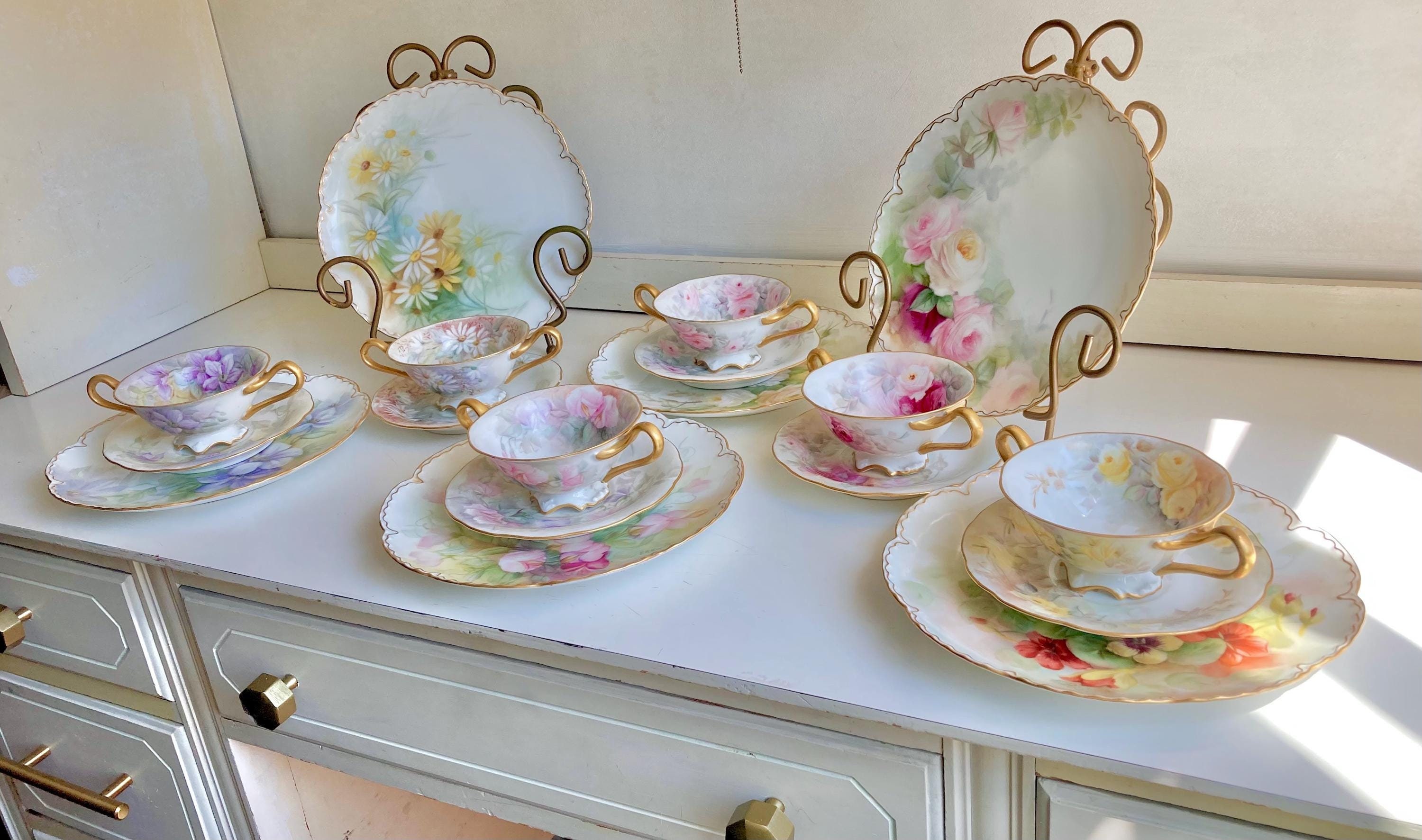 Limoges tea set - Etsy 日本 Limoges tea set - Etsy 日本