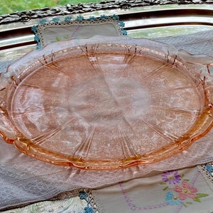 Vintage Jeanette Cherry Blossom Pink Depression Glass Choose from 11 image 7