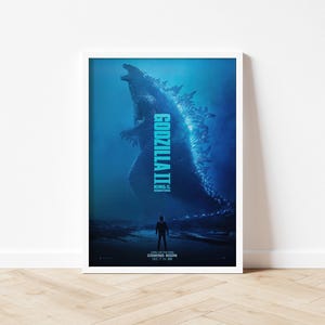 Godzilla - King Of Monsters - A3/A4 Unframed Print