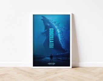 Godzilla - King Of Monsters - A3/A4 Unframed Print
