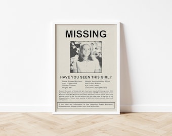 Missing Poster Print: Wicker Man Cult Classic (Unframed A3/A4)