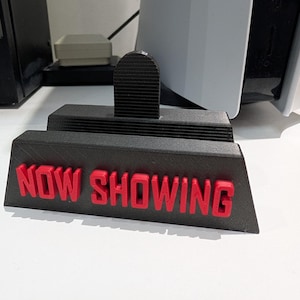 3D Printed DVD Case Stand: Compact Holder for Single Blu-Ray or Game