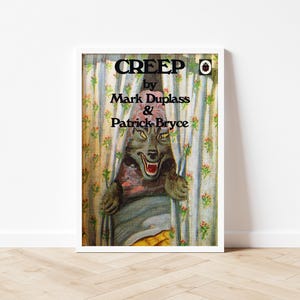 Mark Duplass and Patrick Bryce&#39;s Creep - Ladybird Book Replica - A4/A3 Unframed Print