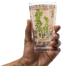 Midsommar Pint Glass Tumbler (Shaker Style, 16oz)