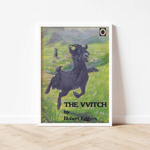 Pôster do filme A Bruxa: Estilo Vintage Ladybird (Impressão A4 sem moldura)
