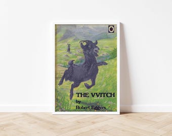 The Witch Movie Poster: Vintage Ladybird Style (A4 Unframed Print)