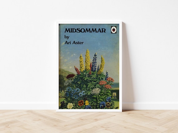 Midsommar Ladybird Book Print, Retro Horror Style (A4 & A3 Sizes)