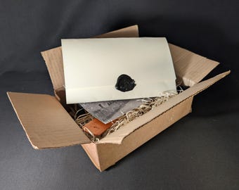 Folk Horror Mystery Box | Standing Stone, Incense Burner, Macabre Artifacts UK