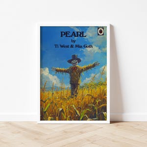 Ti West and Mia Goth&#39;s Pearl - Marienkäfer-Buch-Replik - A4 / A3 ungerahmter Druck
