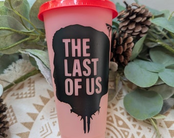 The Last of Us Cold Cup: Color Changing, Push Lid with Straw