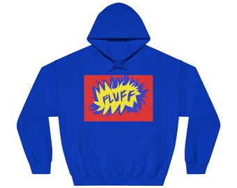 Fluff's Logo Hoodie: Gildan DryBlend Cotton-Poly Sweatshirt