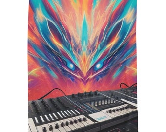 Unleash the DJ Velveteen Plush Blanket