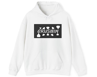 Crushin' Hoodie: Unisex Cotton-Blend Sweatshirt