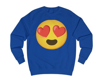 Men's Cotton-Blend Sweatshirt: Ribbed Knit Seams, Stylish Fit