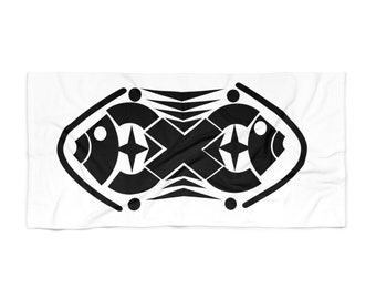Beach Towel Fluff's Fish