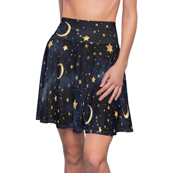 Abstract Galaxy Space Women's Skirt main image 0