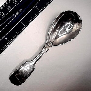 James Dixon And Sons.  Tea Caddy Spoon. 1867.