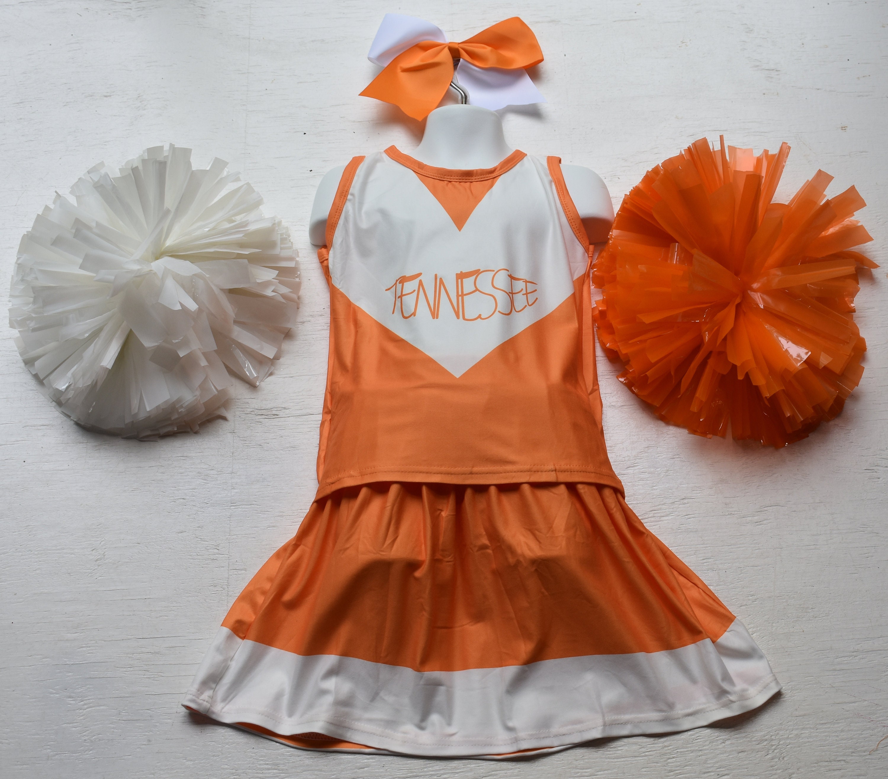 Acheter Costume de pom-pom girl brillant pour enfants filles, robe