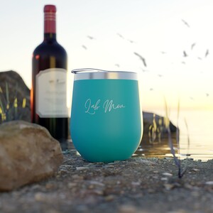 Lab Mom | Copper Vacuum Insulated Cup, 12oz | Wine Tumbler