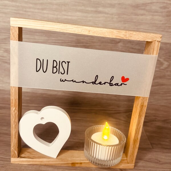 Geschenkset | Valentinstag | für Sie | Dekoartikel