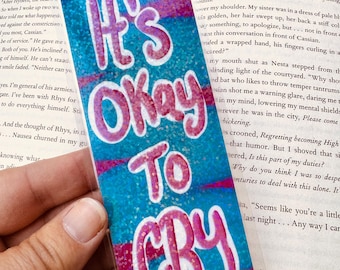 Bookmark For Emotional and Sappy Books- Holographic Bookmark