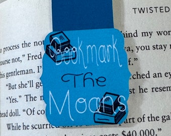 Bookmark The Moans Magnetic Bookmark, Spicy Book Lover Page Saver