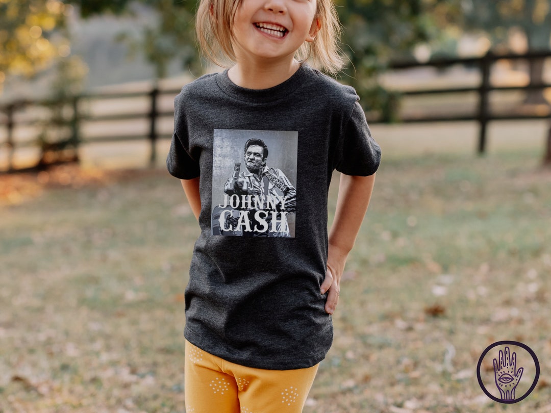 Johnny Cash Tshirt, Tshirt for Kids, Concert Tshirt, Vintage Tshirt ...