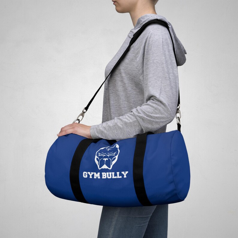 Blue Gym Bully Duffel Bag: Fitness Workout Travel Sports Bag - Etsy