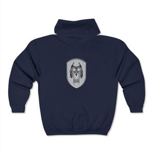 Corps Fitness Pitbull Skull Punisher V2 Unisex Heavy Blend Full Zip Hoodie Sport Casual Athletic Gym Barbell Dumbbell Women Men Training