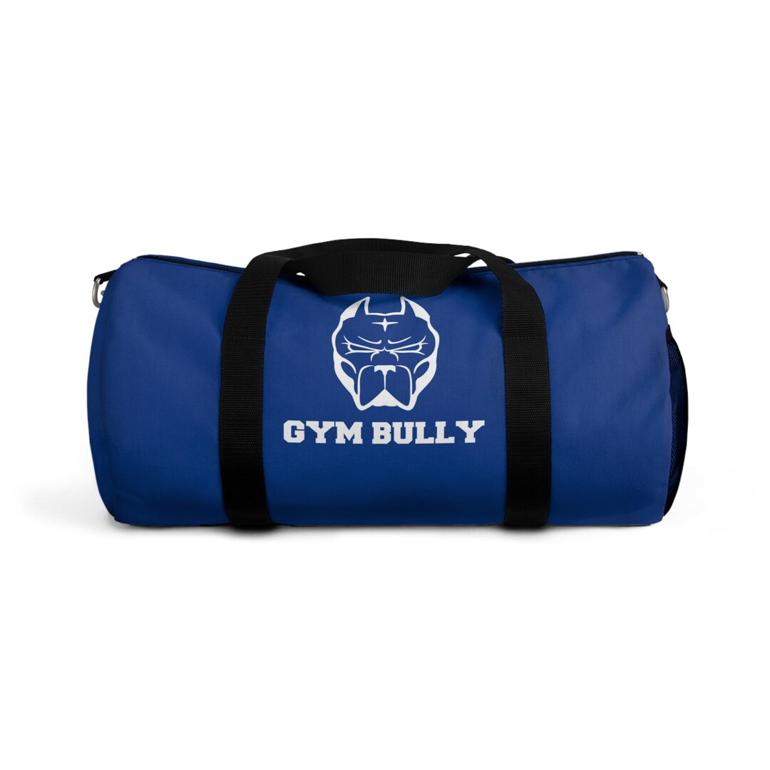 Blue Gym Bully Duffel Bag - Fitness Enthusiasts Workout Gear Travel ...