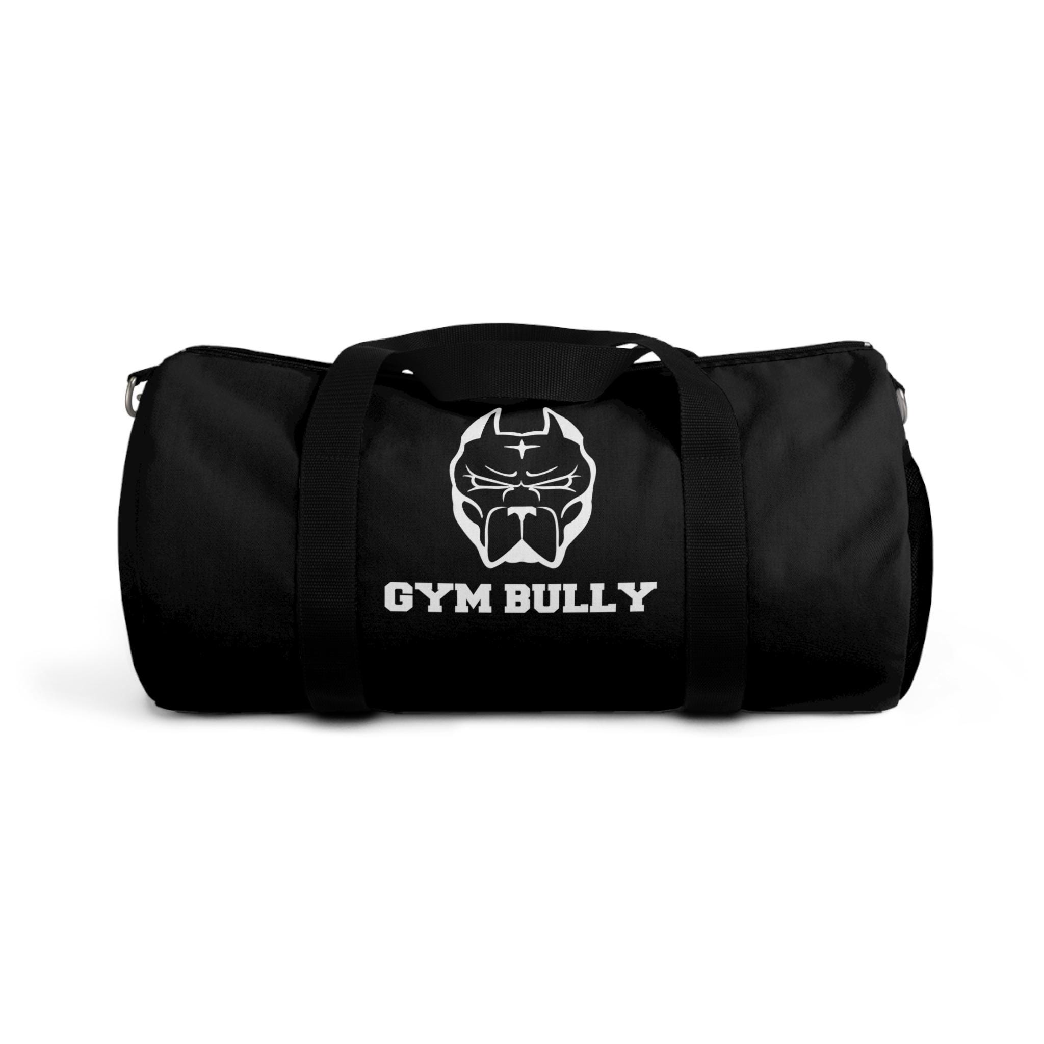 Black Gym Bully Duffel Bag - Fitness Enthusiasts Workout Gear Travel ...