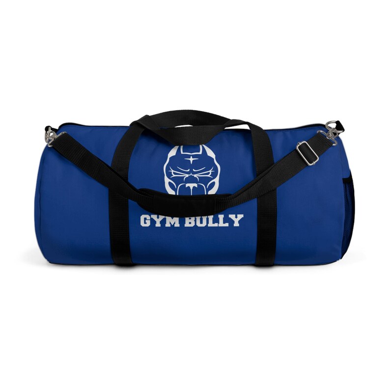 Blue Gym Bully Duffel Bag: Fitness Workout Travel Sports Bag - Etsy